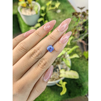 2.18 Ct. Violet Sapphire from Ceylon (Sri Lanka) Life Style