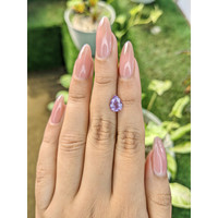 1.73 Ct. Purple Sapphire from Ceylon (Sri Lanka) Life Style