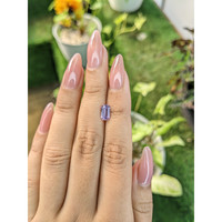 1.30 Ct. Purple Sapphire from Ceylon (Sri Lanka) Life Style