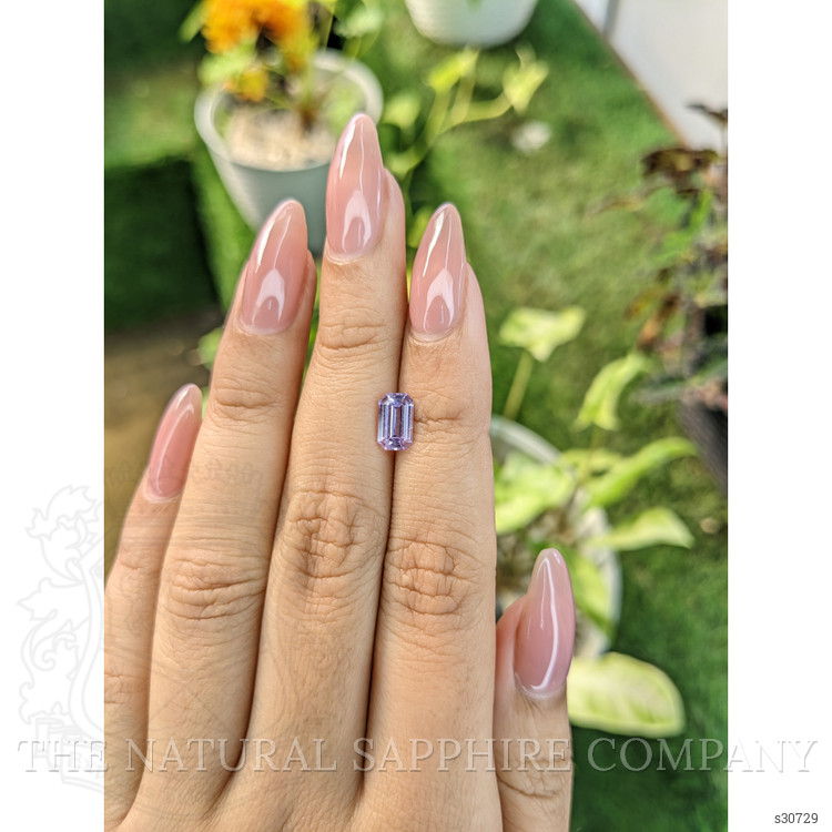 1.30 Ct. Purple Sapphire from Ceylon (Sri Lanka)