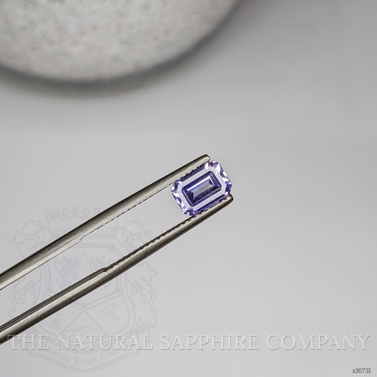 1.72 Ct. Violet Sapphire from Ceylon (Sri Lanka)