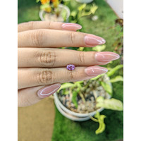 0.96 Ct. Pinkish Purple Sapphire from Ceylon (Sri Lanka) Life Style