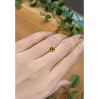 0.67 Ct. Orange Sapphire from Montana Life Style