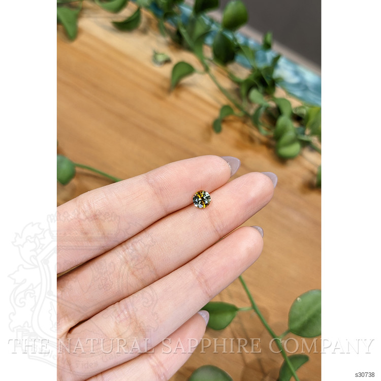 0.78 Ct. Bi Color Sapphire from Montana