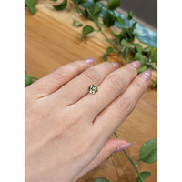 1.32 Ct. Greenish Yellow Sapphire from Montana Life Style