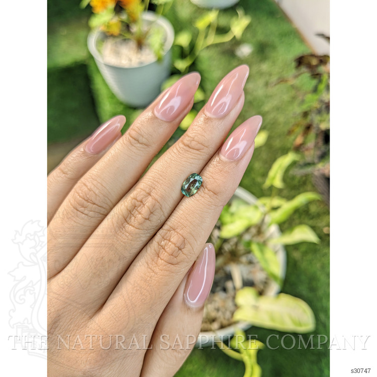 1.21 Ct. Green Sapphire from Madagascar