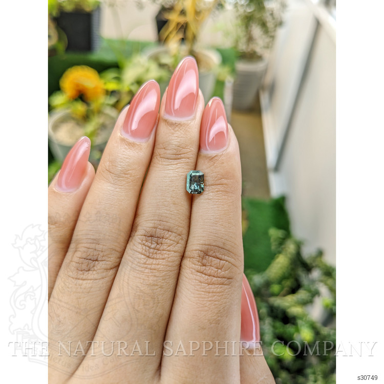1.17 Ct. Green Sapphire from Madagascar