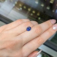2.19 Ct. Blue Star Sapphire from Burma (Myanmar) Life Style