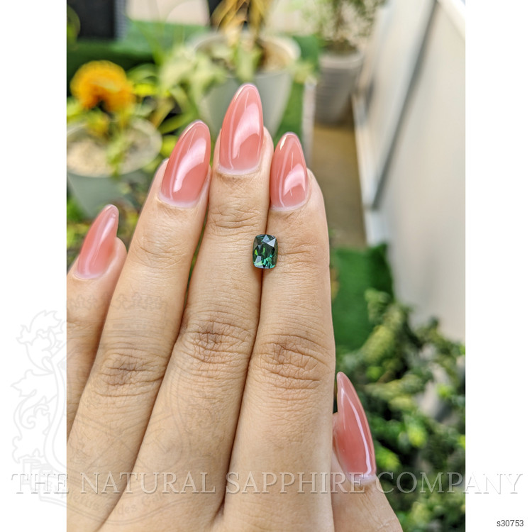 1.50 Ct. Green Sapphire from Madagascar