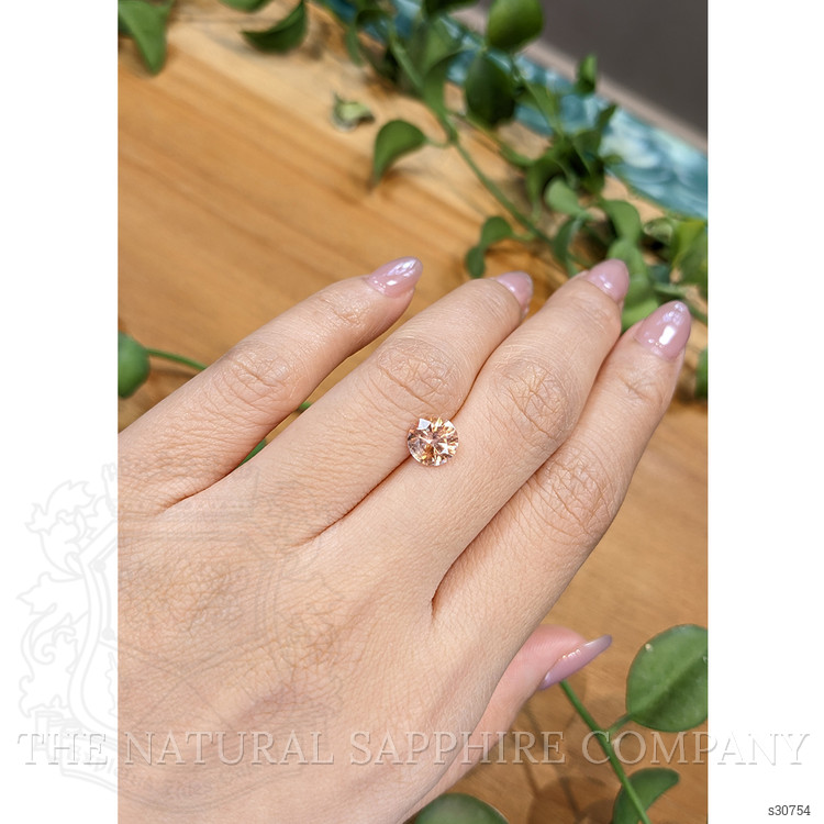 1.79 Ct. Orange Sapphire from Montana