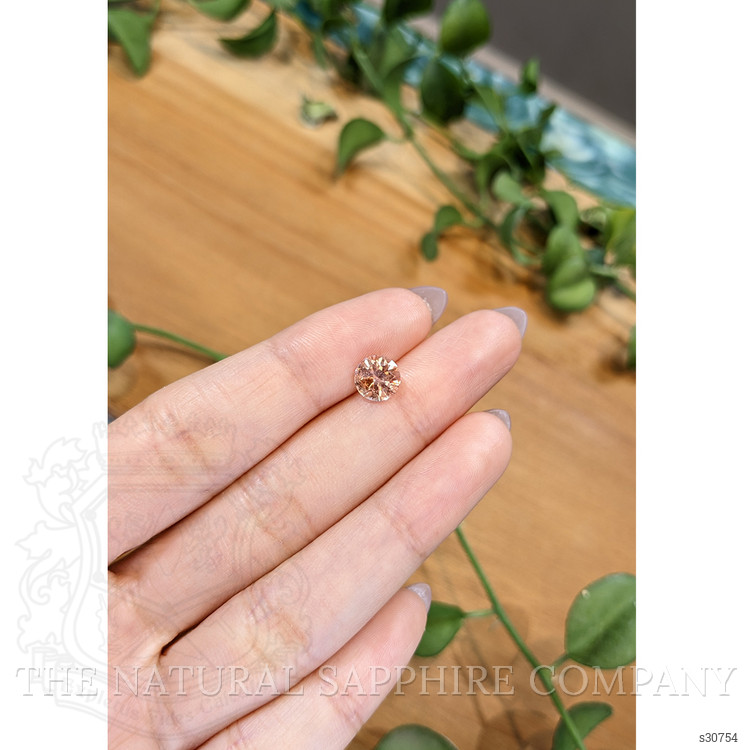 1.79 Ct. Orange Sapphire from Montana