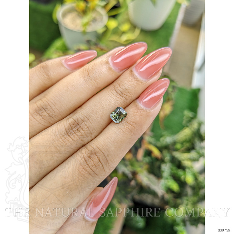 1.50 Ct. Yellowish Green Sapphire from Madagascar