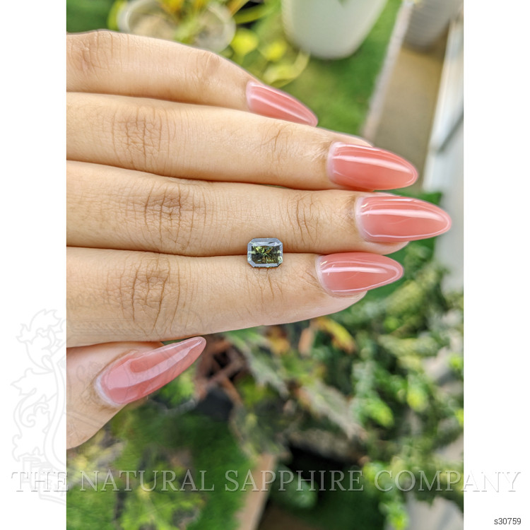 1.50 Ct. Yellowish Green Sapphire from Madagascar