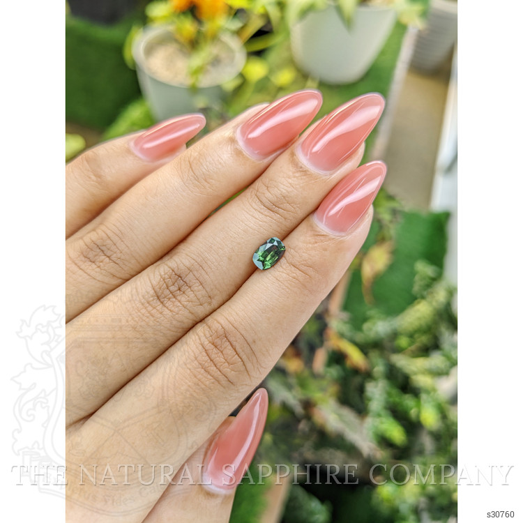 1.02 Ct. Green Sapphire from Madagascar