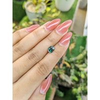 1.38 Ct. Green Sapphire from Madagascar Life Style