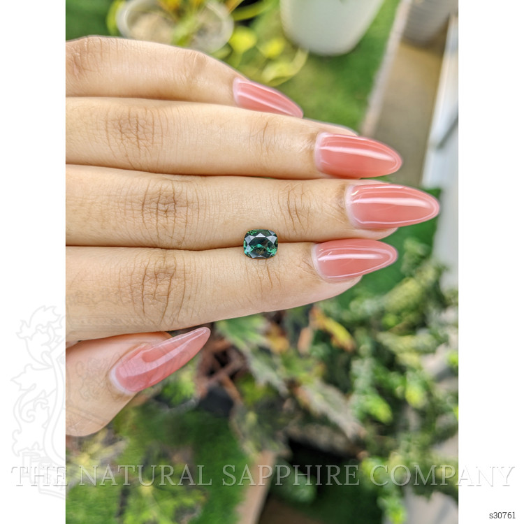 1.38 Ct. Green Sapphire from Madagascar