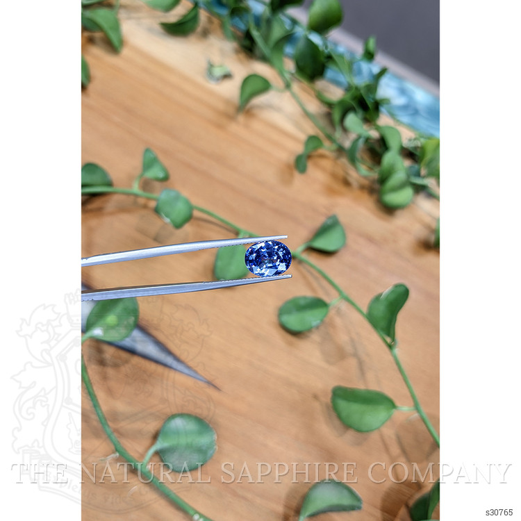 4.77 Ct. Blue Sapphire from Ceylon (Sri Lanka)