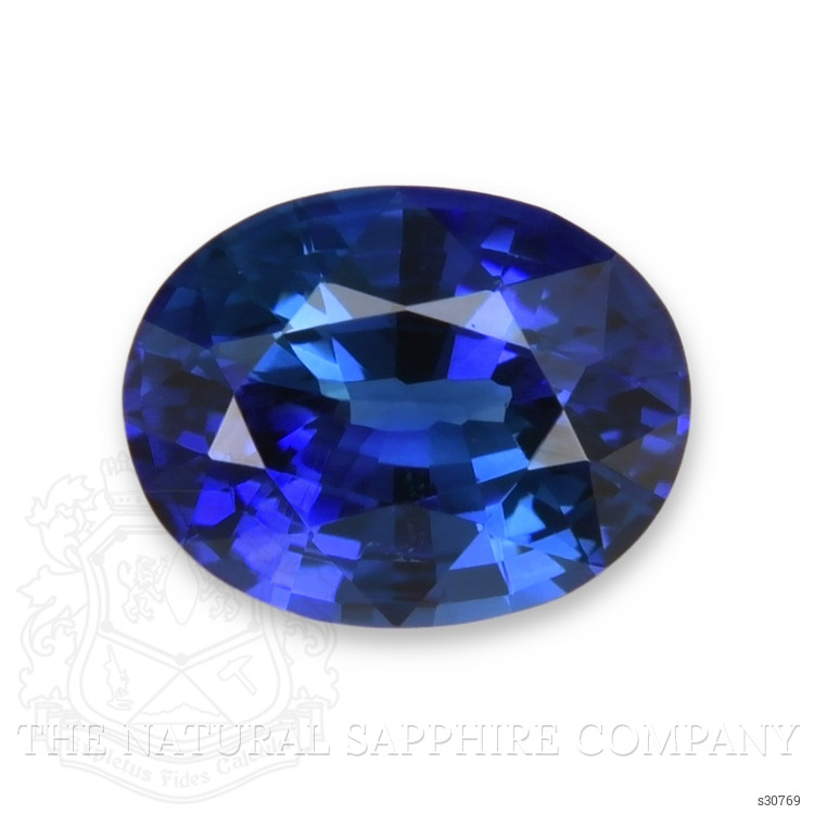 1.38 Ct. Blue Sapphire from Ceylon (Sri Lanka)