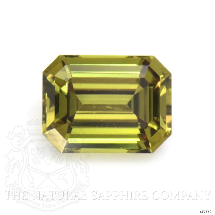 1.12 Ct. Greenish Yellow Sapphire from Madagascar