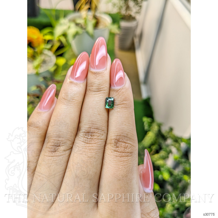 1.08 Ct. Green Sapphire from Madagascar