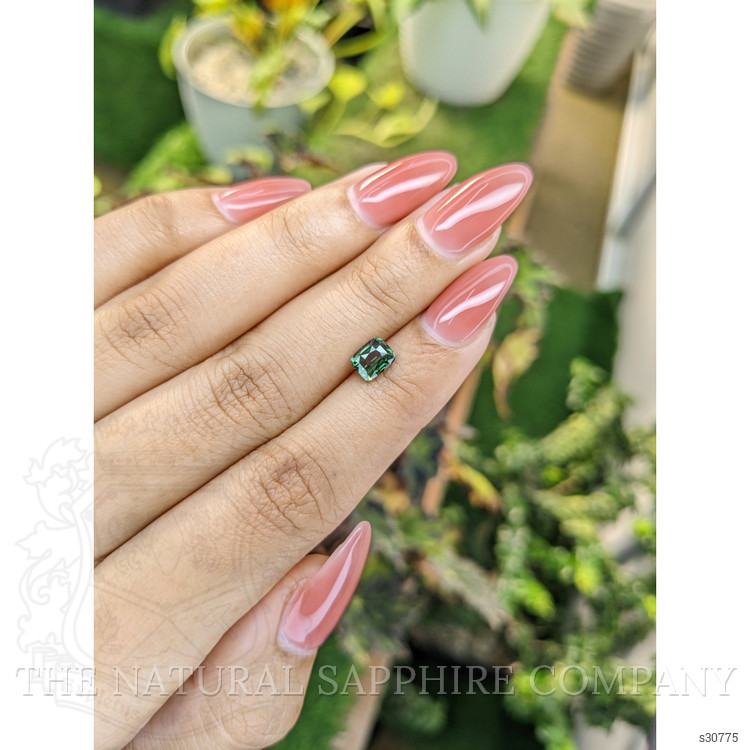 1.08 Ct. Green Sapphire from Madagascar