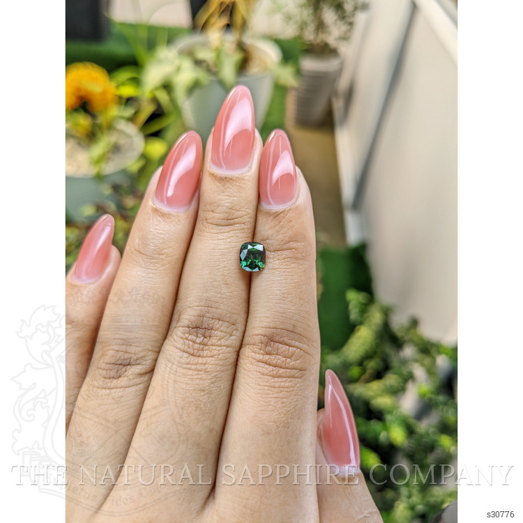 1.33 Ct. Green Sapphire from Madagascar