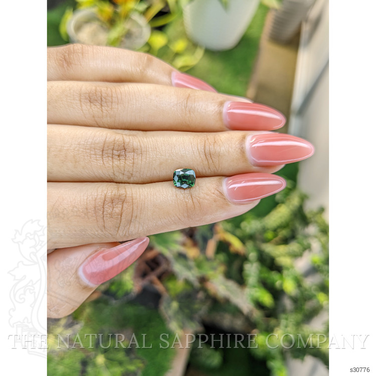 1.33 Ct. Green Sapphire from Madagascar