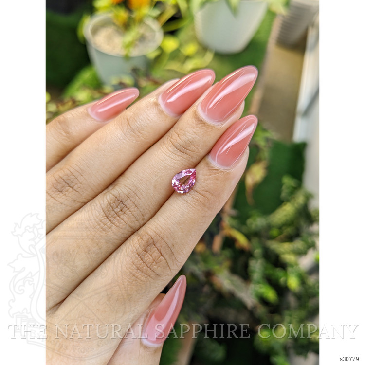 1.26 Ct. Pink Sapphire from Ceylon (Sri Lanka)