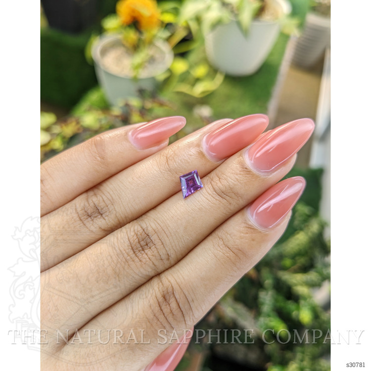 1.13 Ct. Pinkish Purple Sapphire from Ceylon (Sri Lanka)