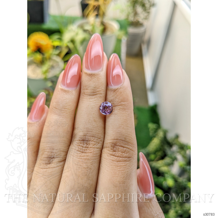 1.73 Ct. Pinkish Purple Sapphire from Ceylon (Sri Lanka)