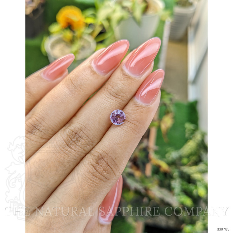 1.73 Ct. Pinkish Purple Sapphire from Ceylon (Sri Lanka)
