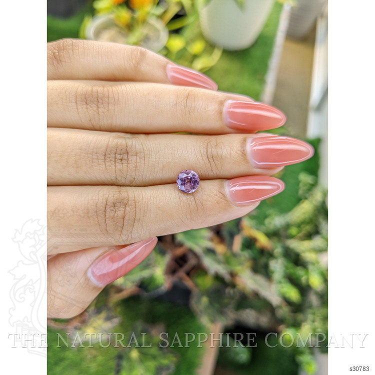1.73 Ct. Pinkish Purple Sapphire from Ceylon (Sri Lanka)