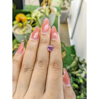 1.50 Ct. Pinkish Purple Sapphire from Ceylon (Sri Lanka) Life Style