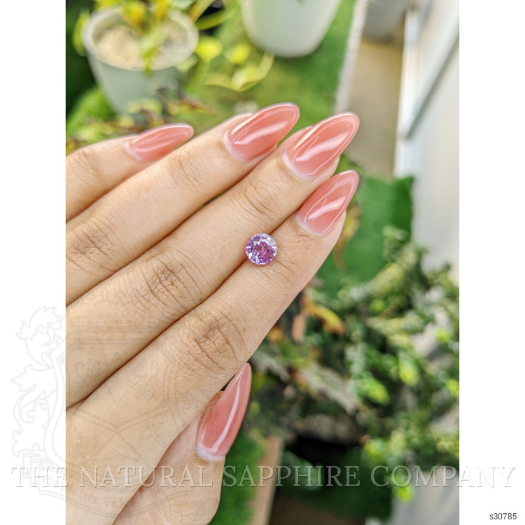 1.50 Ct. Pinkish Purple Sapphire from Ceylon (Sri Lanka)