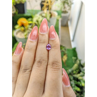0.98 Ct. Pinkish Purple Sapphire from Ceylon (Sri Lanka) Life Style