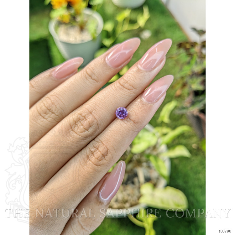 1.11 Ct. Pinkish Purple Sapphire from Ceylon (Sri Lanka)