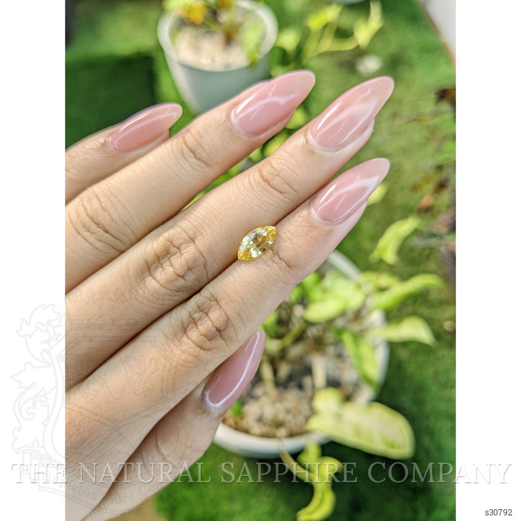 1.82 Ct. Yellow Sapphire from Ceylon (Sri Lanka)