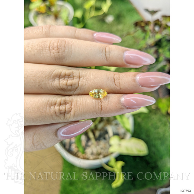 1.82 Ct. Yellow Sapphire from Ceylon (Sri Lanka)