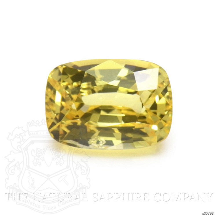 2.54 Ct. Yellow Sapphire from Ceylon (Sri Lanka)