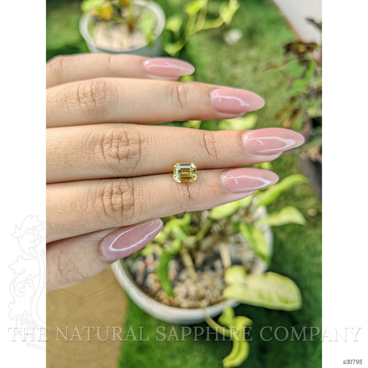 1.60 Ct. Yellow Sapphire from Ceylon (Sri Lanka)