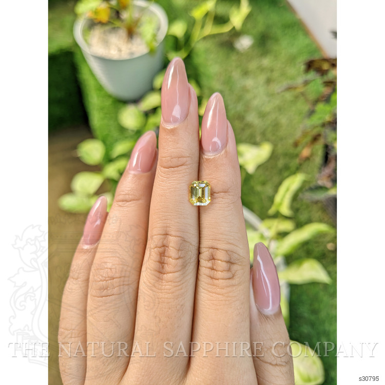1.60 Ct. Yellow Sapphire from Ceylon (Sri Lanka)