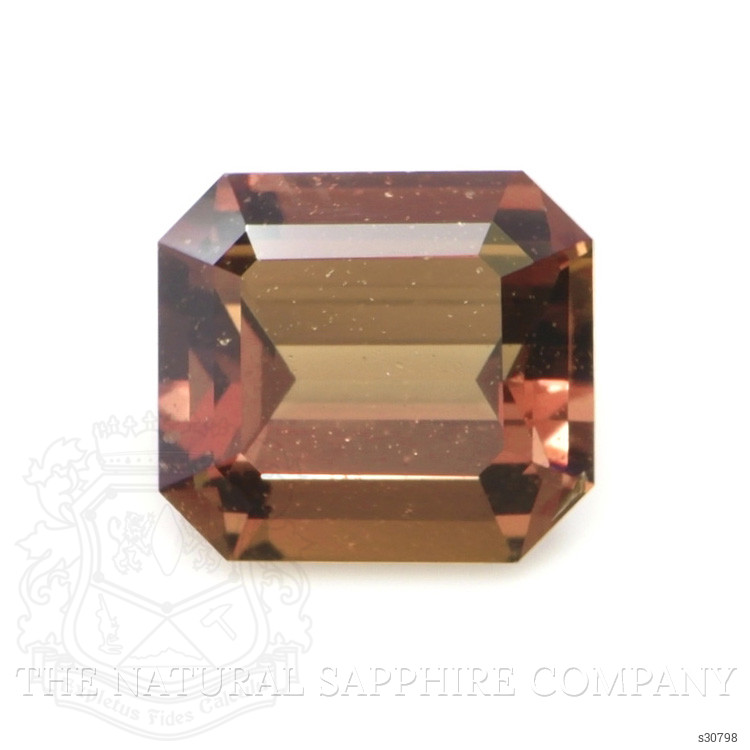 1.77 Ct. Orangish Brown Sapphire from Ceylon (Sri Lanka)