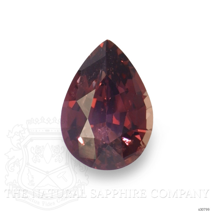 1.51 Ct. Orangish Brown Sapphire from Ceylon (Sri Lanka)