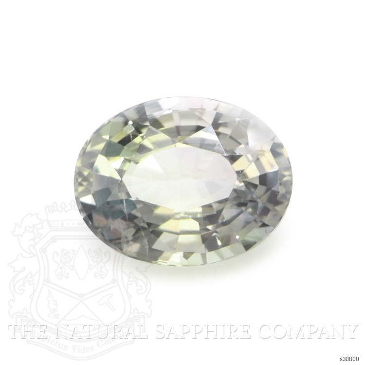 1.74 Ct. Greenish Yellow Sapphire from Ceylon (Sri Lanka)