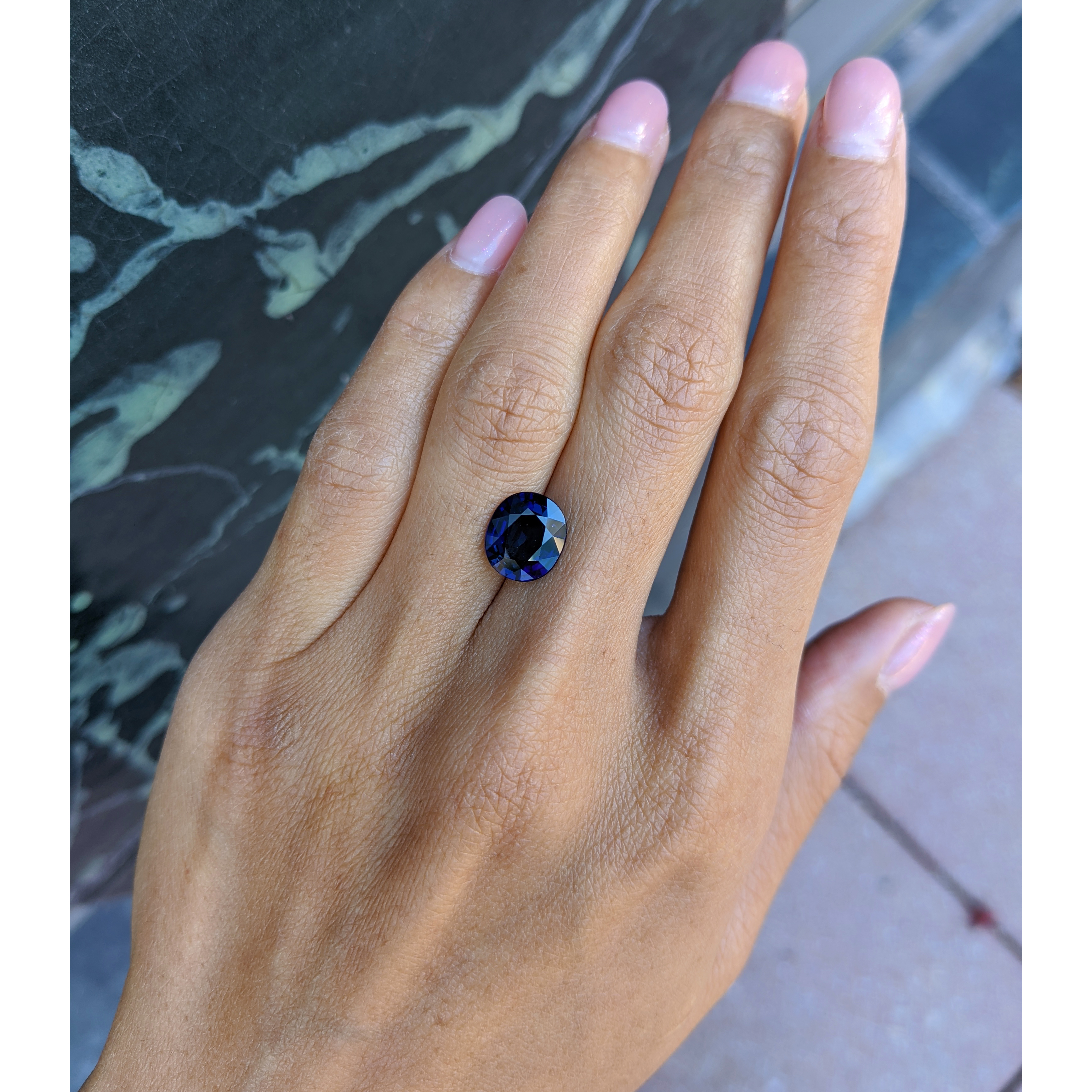 Loose Blue Sapphire - Oval 3.64 Ct. - #S30804 | The Natural