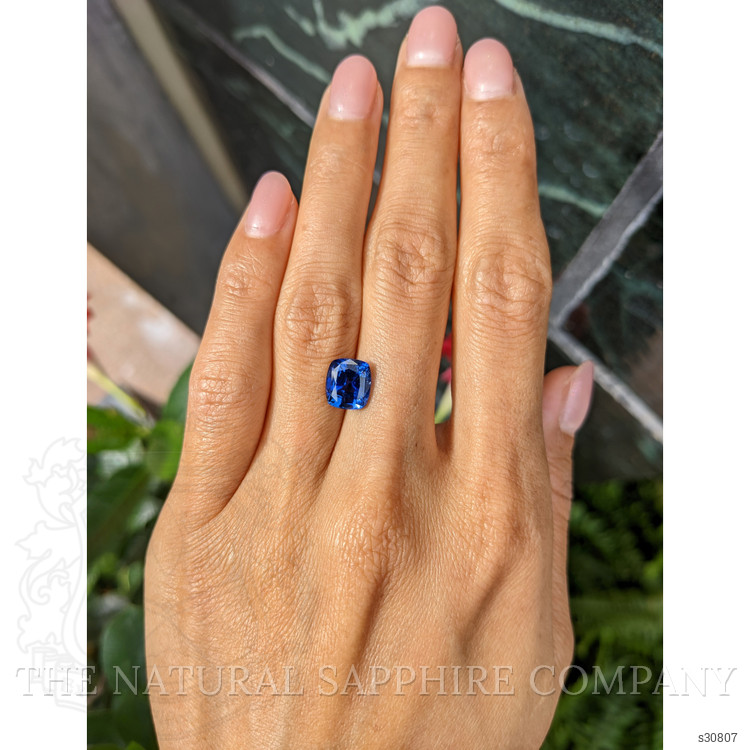 3.57 Ct. Blue Sapphire from Ceylon (Sri Lanka)
