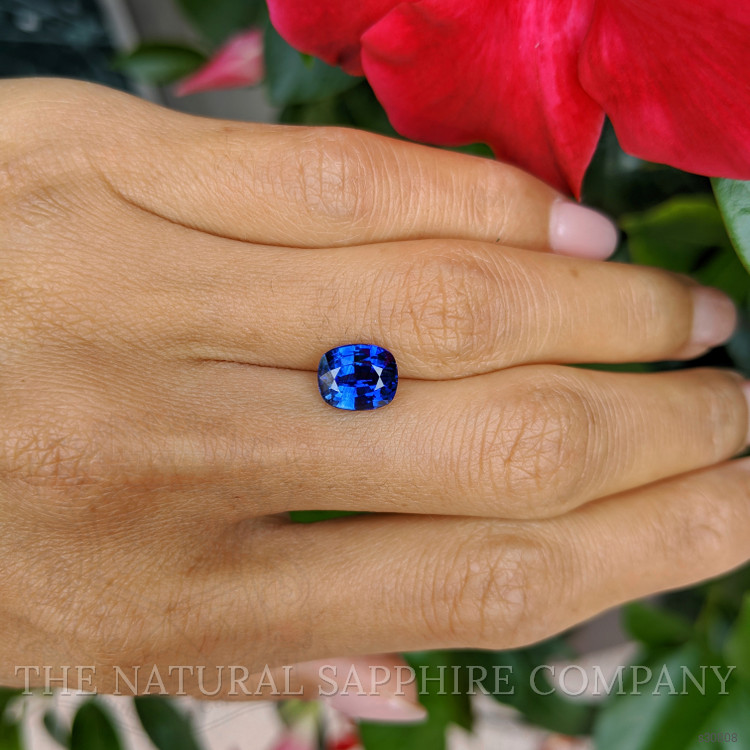 3.10 Ct. Blue Sapphire from Ceylon (Sri Lanka)