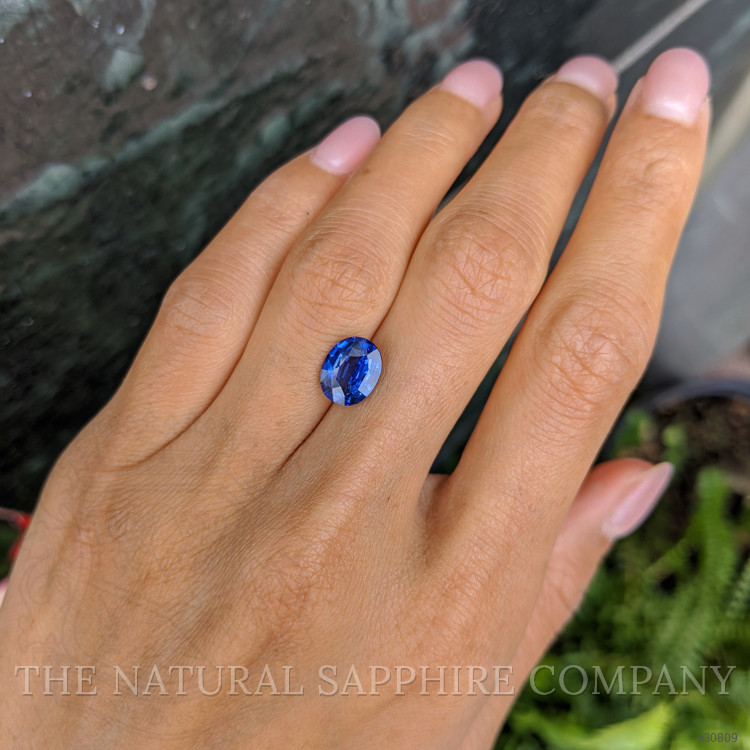 3.02 Ct. Blue Sapphire from Ceylon (Sri Lanka)