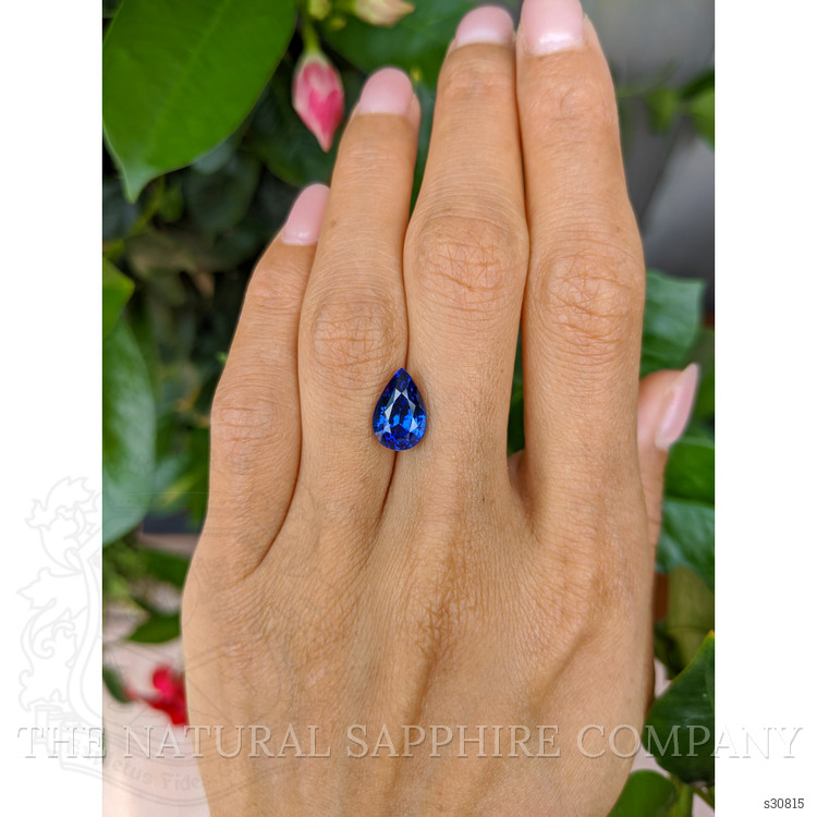 4.40 Ct. Blue Sapphire from Ceylon (Sri Lanka)