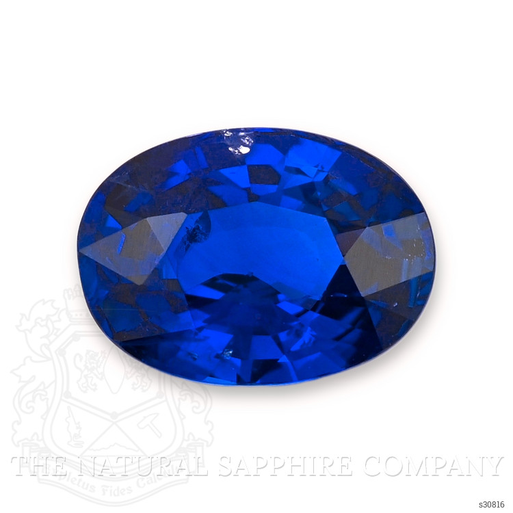 3.97 Ct. Blue Sapphire from Ceylon (Sri Lanka)